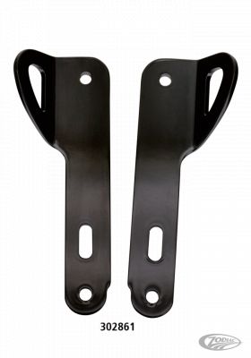 302861 - GZP blk tie-down bracket kit FLH/T14-UP