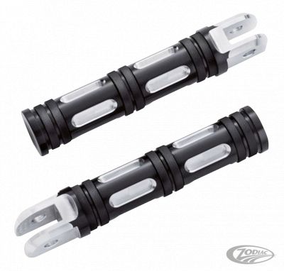 351001 - GZP Black edge cut rider footpegs