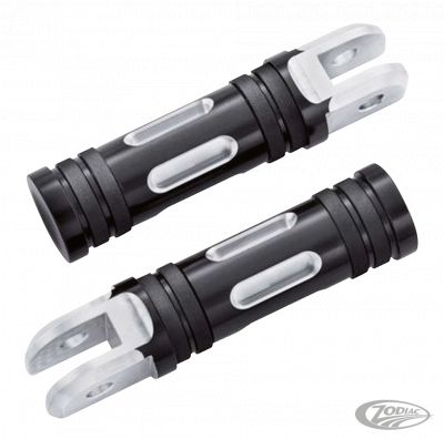351003 - GZP Black edge cut rider footpegs