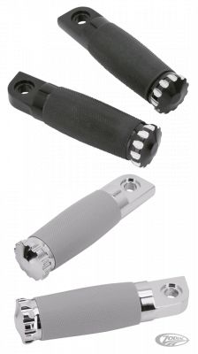 351706 - GZP Black Turbo footpegs black rubber