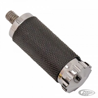 353020 - GZP Chrome Turbo shift peg w/stud black