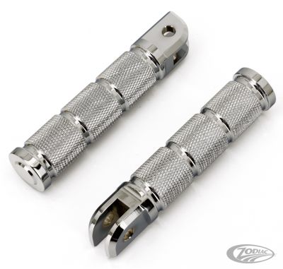 353065 - GZP Chr knurled rider footpegs ST18-up
