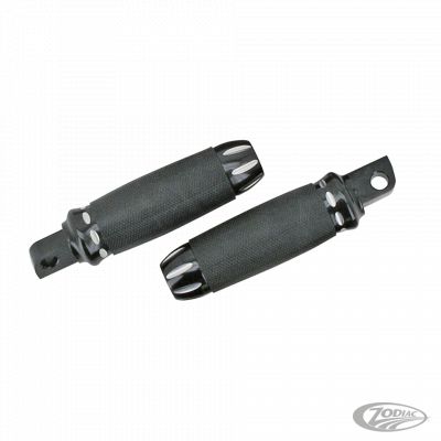 354112 - GZP Panorama Foot peg set,Cntr.Black (ma