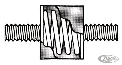 358080 - 10pck GZP HvyDty rubber mounts 1/4-20x.5