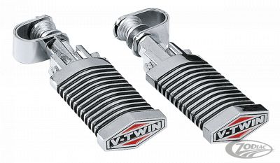 361034 - GZP Black diamond footpeg set,Clamp on P