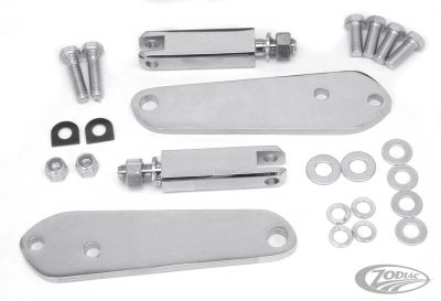 361601 - GZP Chrome Highway peg bracketkit FXD95-