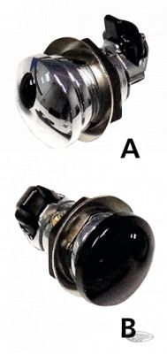 370006 - GZP Chr fuel door push button releasekit