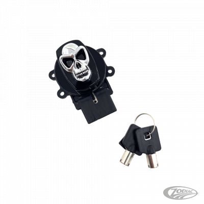 370103 - GZP Blk skull ignition switch F*ST96-10