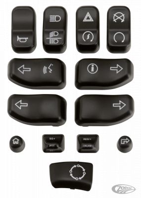 370341 - GZP Chr switch buttons kit FLH/T16-up