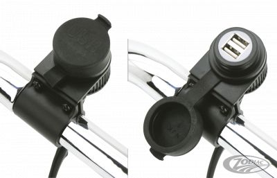 390049 - GZP H/bar mounted USB powerdevice 5V 2A