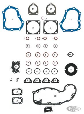 700044 - ATHENA 5pck Cyl. head gasket Teflon #16769-36