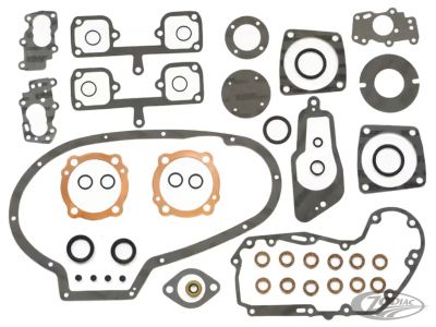 700081 - ATHENA Gasket set XLH 1000 72-73 #17026-72