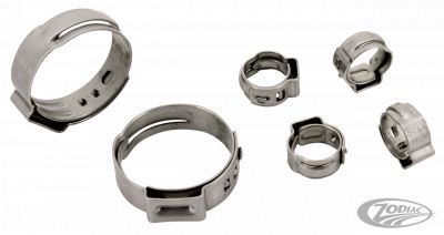 700987 - 50pck Oetiker Hose clamps 14.5-17.0mm