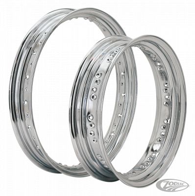 702099 - GZP Chrome DC rim 3.00x16-40H pre-05 Patter