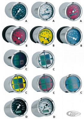 710205 - MMB White Mini Speedo 1:1 MPH w/o bracket