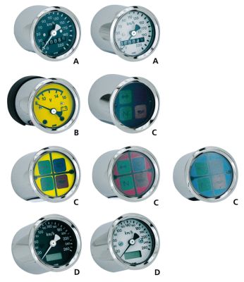 710212 - MMB Yellow Mini Speedo 1:1 KMH w/o bracket