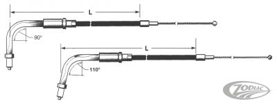 710588 - MAGNUM Chromite Throttle cable FLH02 LN=48" 90d
