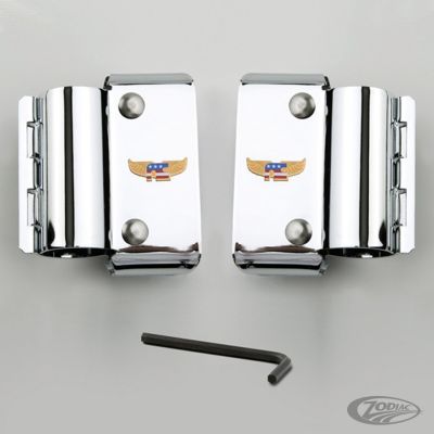 710708 - National Cycle Hardware kit complete Chrome 39mm forks