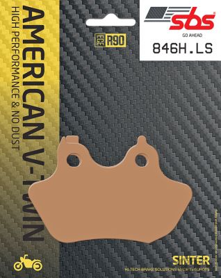 711650 - SBS Excel brake pads RR FXST06-07 FLST07