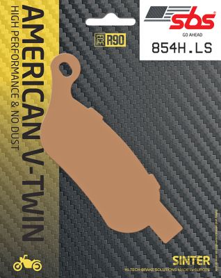 711652 - SBS Excel Rear brake pads BT08-17