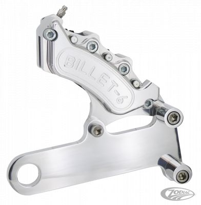 711736 - Harrison Billet 6 caliper+bracket set FLH/T 84-99