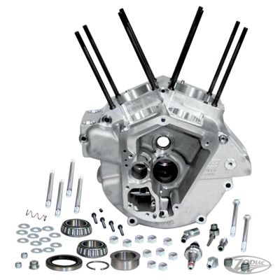 721701 - S&S Crankcase assy stock BT84-91, alu