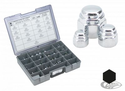 722763 - Midwest 10Pck 10-32 Flat Top Acorn Nut