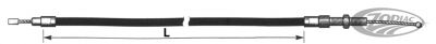 722862 - Barnett Braided Clear Coated clutch cable 38599-