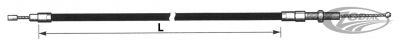 722871 - Barnett Braid ClrCtd clutch cable L=57" F*ST86