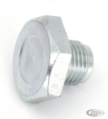 723116 - COLONY Drain plug 1/2"-20x7/8" hex zinc