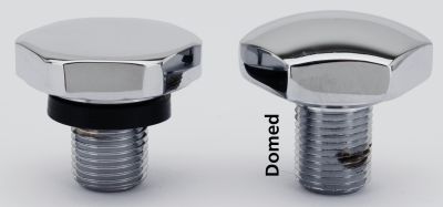 723427 - COLONY Fork Cap Plug Chrome FLH/T84-01