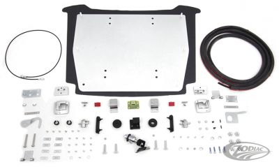 724343 - V-Twin Tour-Pak Saddlebag Hardware Kit FLT06-13