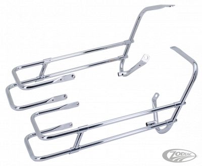 724349 - V-Twin Saddlebag Chrome Guard Kit FLH/T09-13