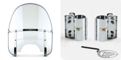 730906 - National Cycle 41mm BHD kit round top/notched clear