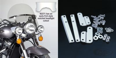 730916 - National Cycle Chopped H-Duty kit clear FL60-84