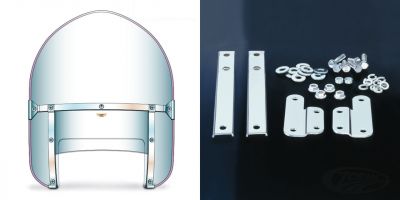 730936 - National Cycle Beaded H-Duty 49-59 style clear