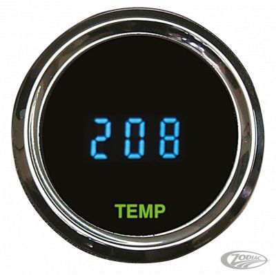 731497 - Dakota Digital Round Oil temp gauge 2-1/16" Cels+Fhrnht