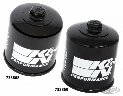 733869 - K&N Black Wrench-Off Oil filter Scout