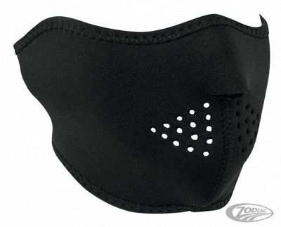 734492 - ZANHEADGEAR Zan Half Mask Neoprene Black