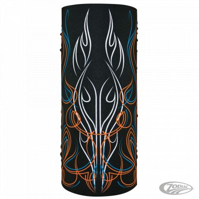 734498 - ZANHEADGEAR Zan Motley Tube Polyester Pinstripe Flam