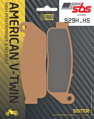 734747 - SBS HS FR Brake pads Scout 15-16