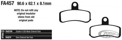 734784 - EBC-V front brake pads ST08-14 DN08-17