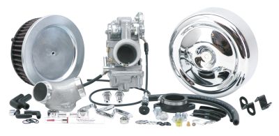 735035 - Mikuni HSR42 Carb + Cable Polished