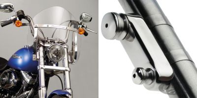 735308 - National Cycle Switchblade Shorty Clear kit 49mm forks