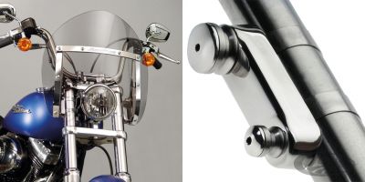 735309 - National Cycle Switchblade Shorty Tinted kit 49mm forks