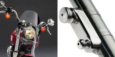 735314 - National Cycle Switchblade Deflector Tinted kit 41mm fo