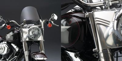 735317 - National Cycle Switchblade Deflector Clear kit 41mm for