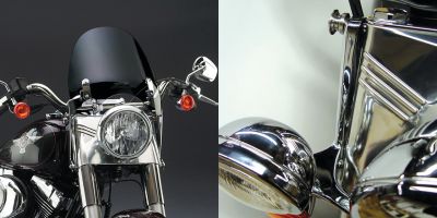 735322 - National Cycle Switchblade Deflector Tinted kit 41mm fo