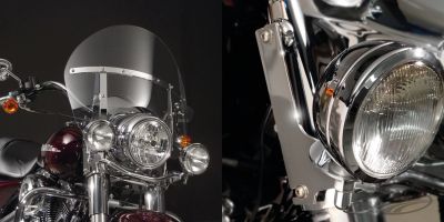 735323 - National Cycle Switchblade Chopped Clear kit FLHR