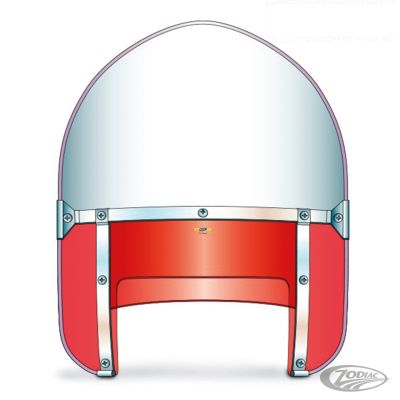 735352 - National Cycle NC Heritage 5-Bolt HD Peaked Top Red